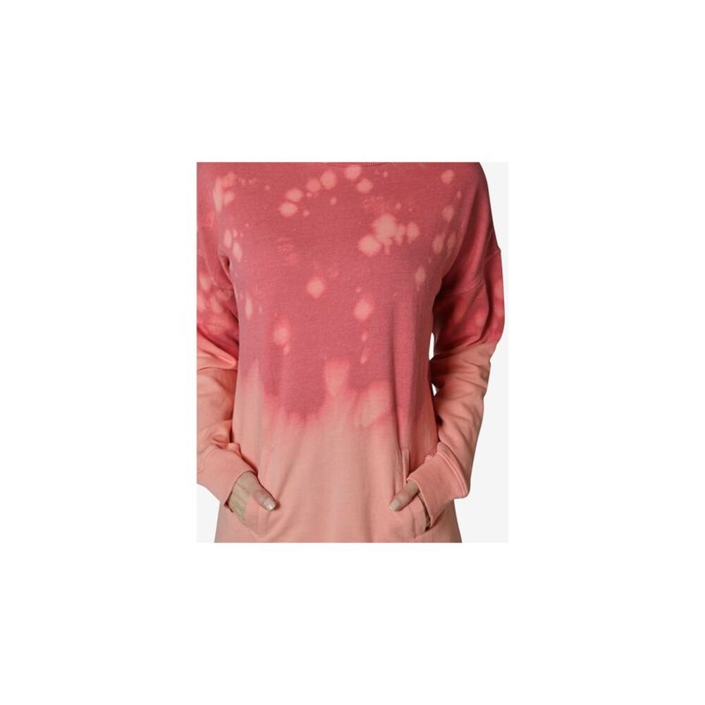 NO COMMENT Womens Long Sleeve Crew Neck Short Shift Dress